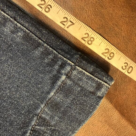 Old Navy Extra High-Rise Wide Leg Jeans‎ 18P Blue Denim Front Patch Pockets New - Picture 15 of 16